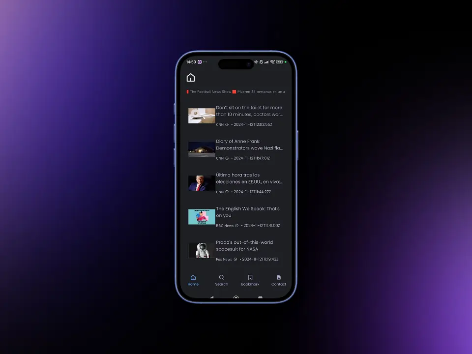 Screenshot of project /projects/supernewsapp.webp